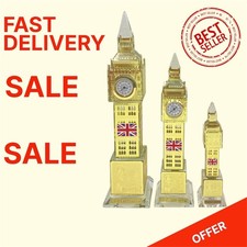 London Big Ben Crystal Clock