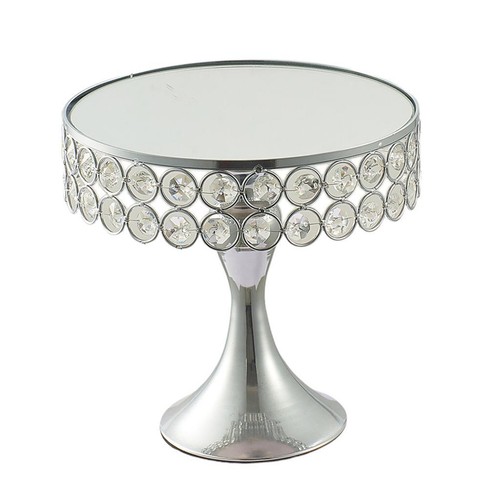 Wedding cake stand crystal - wedding,