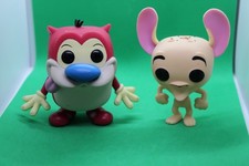 Funko POP! Animation Ren and Stimpy Vinyl Figures Bundle (No Boxes)
