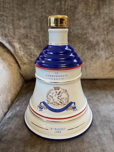 Wade bells empty decanter - bells, decanter,