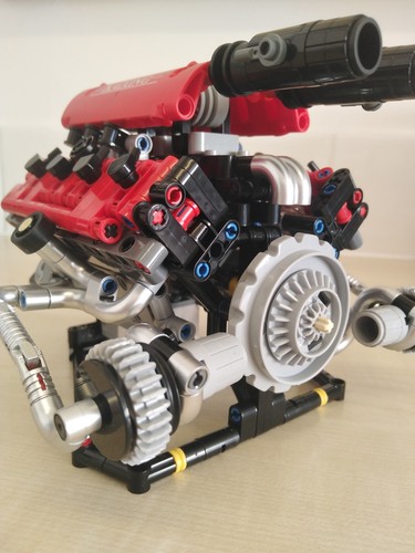 Lego technic engine - lego,