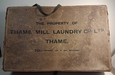 Vintage Thame Mill Laundry Box