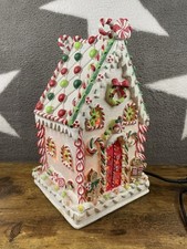 CRACKER BARREL, Christmas sweets & treats  light up Gingerbread house, large 14”