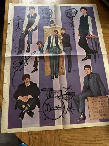 Beatles original newspaper - original,