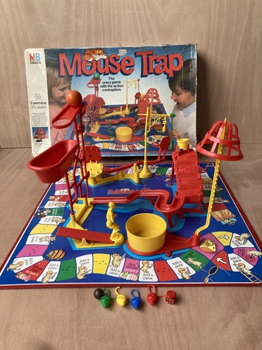 Mouse trap board game 1986 - trap,