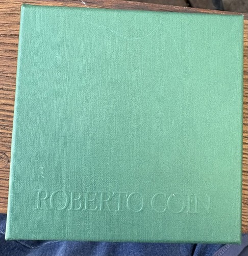 Authentic roberto coin - roberto, empty