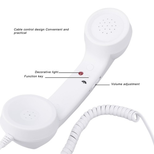 Retro phone handset type - phone, type-c