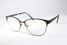 D by D Eyeglasses DBOF0037 Mens Grey GG00 Full Rim Metal Eyewear Glasses Frames