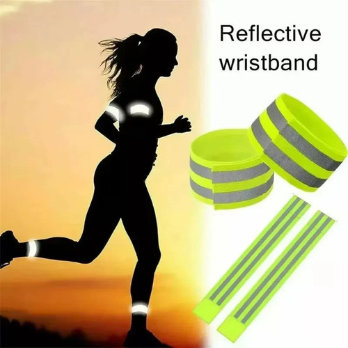 Reflective vis armbands - reflective, hi-vis