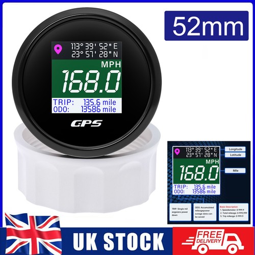 52mm digital gps speedometer - digital,