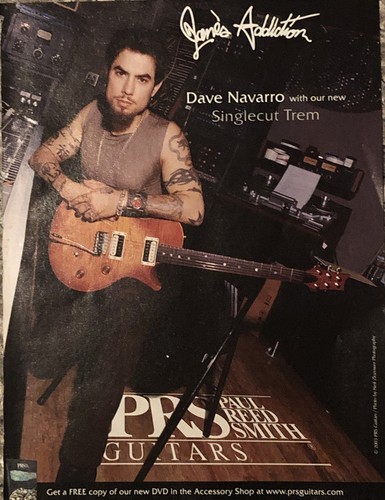Print 2003 prs guitars - print, dave