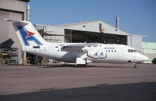 AIRCRAFT SLIDE N3109 AZZURRA BAE 146  reg EI-CPK