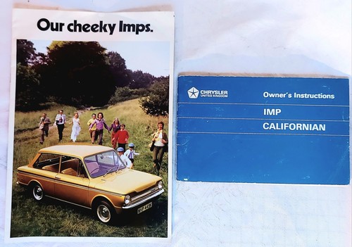 1973 hillman chrysler - hillman, imp