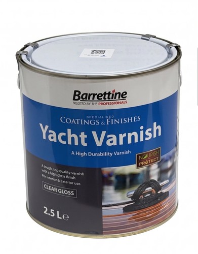 Barrettine yacht varnish - yacht,