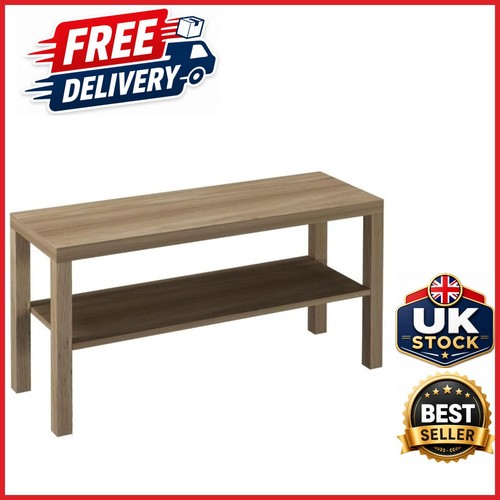 Oak console table tier - tv,
