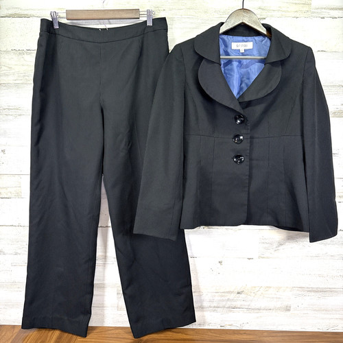 Suit studio womens black - studio,