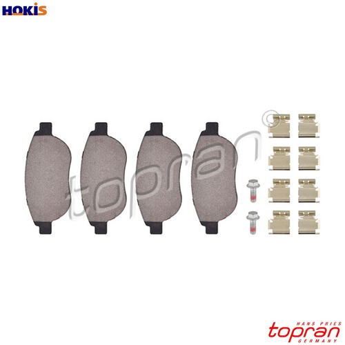 Brake pad set - pad,