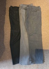 3 Pairs Of Mens Marks And Spencer Jeans 40 Inch Waist 29 Leg