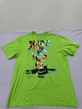 Nike Men's Green Graphic Print
