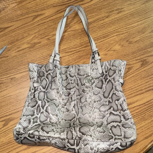 Michael kors gray snake print - michael,