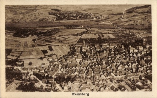 Postcard weinsberg - weinsberg, in