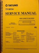 Tatung TVR934 Video Recorder