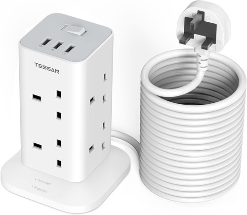 Tower extension lead - extension, with