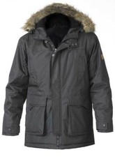 D555 Duke Big Mens Parka Jacket Coat Khaki Navy Black Detachable Fur 2XL-8XL