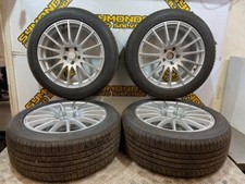 X4 GENUINE ROMAC PULSE 18X8J WHEELS WITH TYRES 235/50/R18 P/N: RMPUL18690S