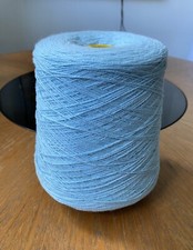 Baby Blue ‘Dewdrop’ Merino Lambswool Yarn Cone Z.Hinchliffe & Sons 563g