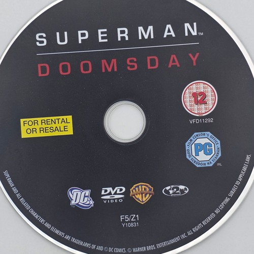 Superman doomsday dvd warner - dvd,