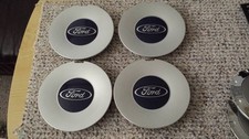 GENUINE   FORD FUSION FIESTA ALLOY WHEEL CENTER CAPS 6N11-1000-AA SET OF 4
