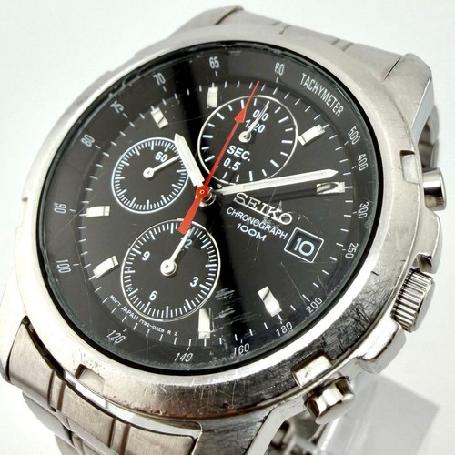 Seiko 7t92 0bf0 panda - 7t92, dial