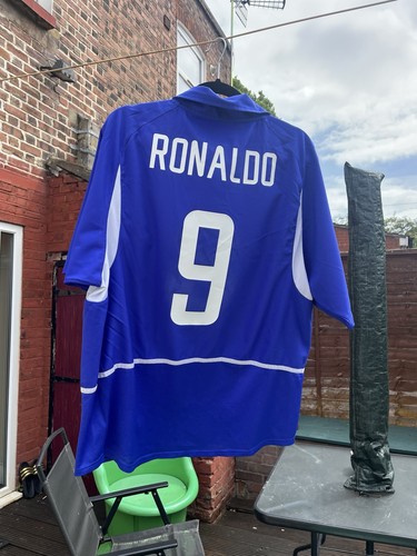 Rare original brazil 2002 away - original,