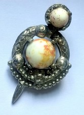 Vintage Celtic Glass Agate