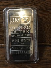 Johnson Matthey 10oz Silver
