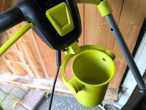 Ryobi lawn mower - mower, holder