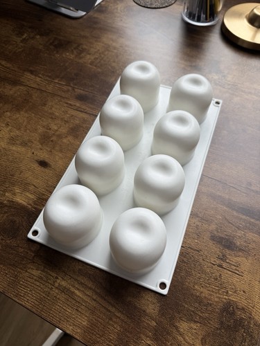 Apple shape silicone mould 8 - shape,