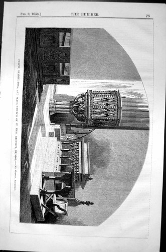 Old pulpit reading desk - old,