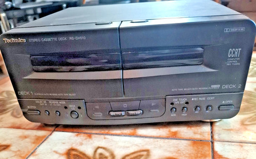 Technics stereo double deck - double,