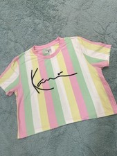 Women’s pastel striped Karl