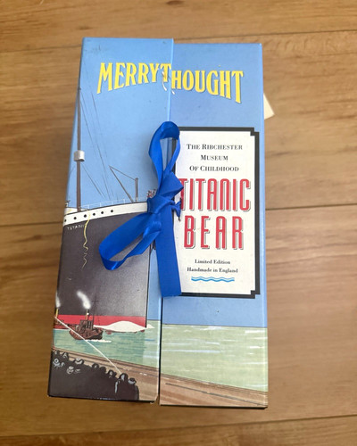 Merrythought titanic bear - titanic,