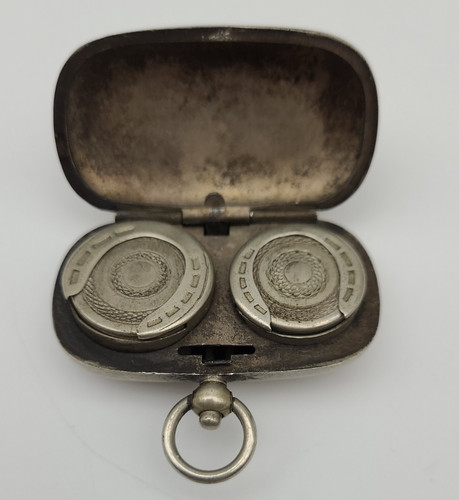 Antique edwardian white metal - antique,