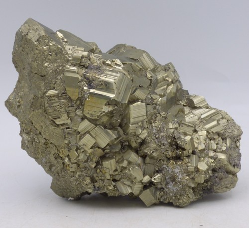 Large natural pyrite crystal - large,