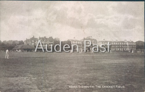 Sidmouth cricket field - cricket,