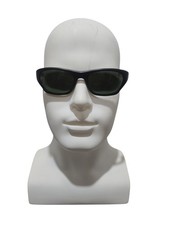 Vintage Martini Racing Sunglasses SL 3530 Col U28 Made in Italy Black Wraparound