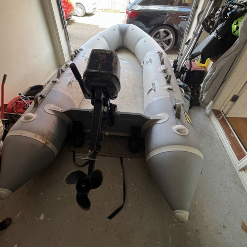 Zodiac inflatable boat with - zodiac,