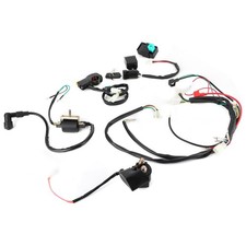 Electric start engine wiring - start,
