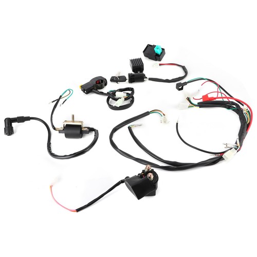 Electric start engine wiring - start,
