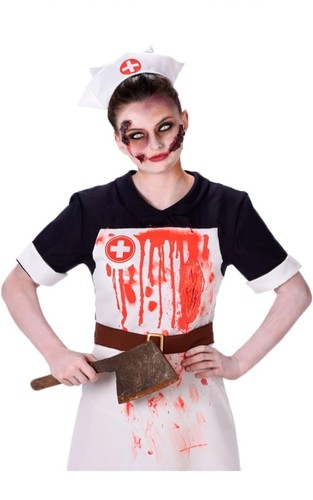 Zombie nurse ladies fancy - zombie,